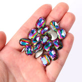 Volcano Cushion Shape High Quality Glass Pointed Back Fancy Rhinestones WholesaleRhinestone
